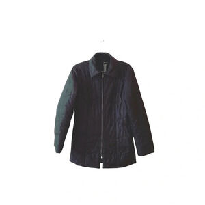 BCBGMaxAzria Black Down Filled Coat Full Zip Puffer Jacket Winter Medium Women’s